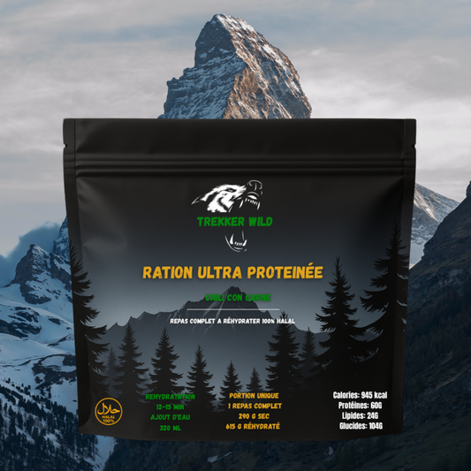 Ration Chili Con Carne – 60g de protéines, 100% Halal